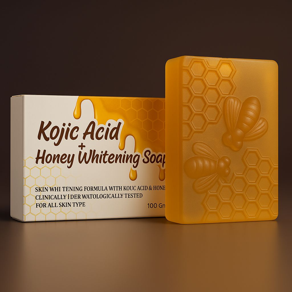 Kojic Acid & Honey Brightening Soap Bar | Dark Spot Corrector