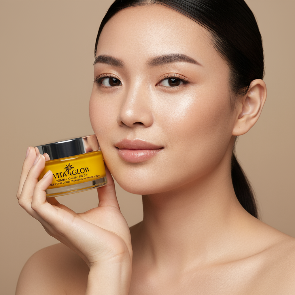 Vita Glow Whitening Gel – Vitamin C+E+A with SPF 50+ (Made in Korea)